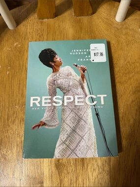Respect DVD Staring Jennifer Hudson Featuring White Lace Long Sleeve Dress